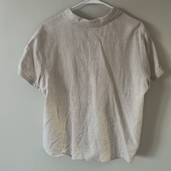 LINEN TOP - Picture 4 of 4